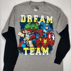 Marvel Dream Team Long-Sleeve Shirt Large 10/12
